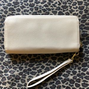 White wallet